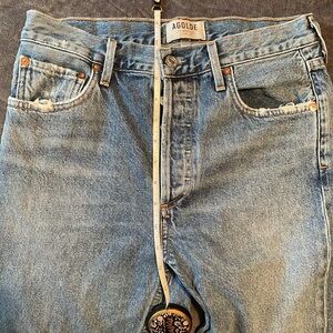 Agolde “feel good” mid-rise jean